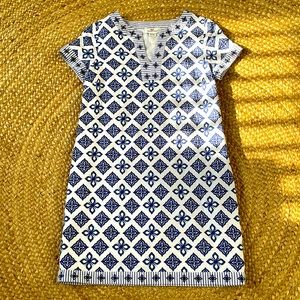Vineyard vines blue and white dress sz 2